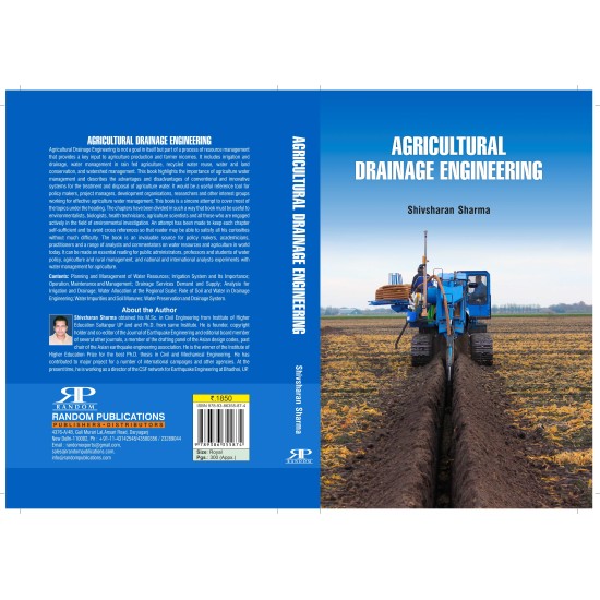 Agricultural Drainage Engineering 